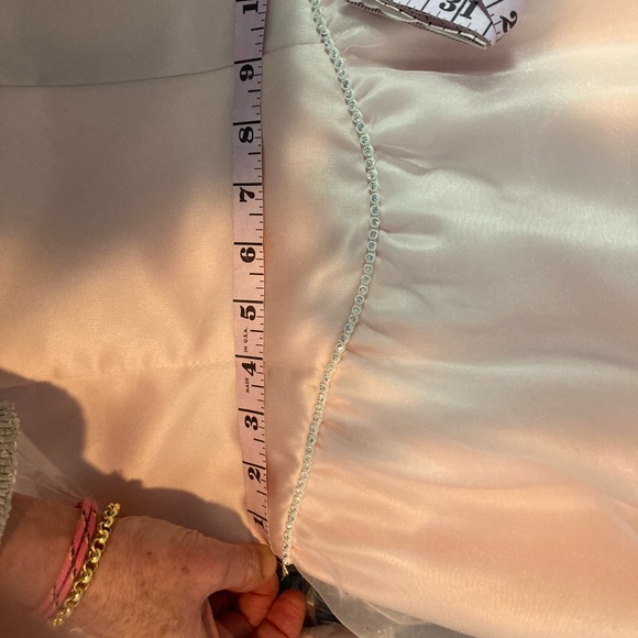 Boutique Pink Ball gown with bolero jacket small - Picture 13 of 16